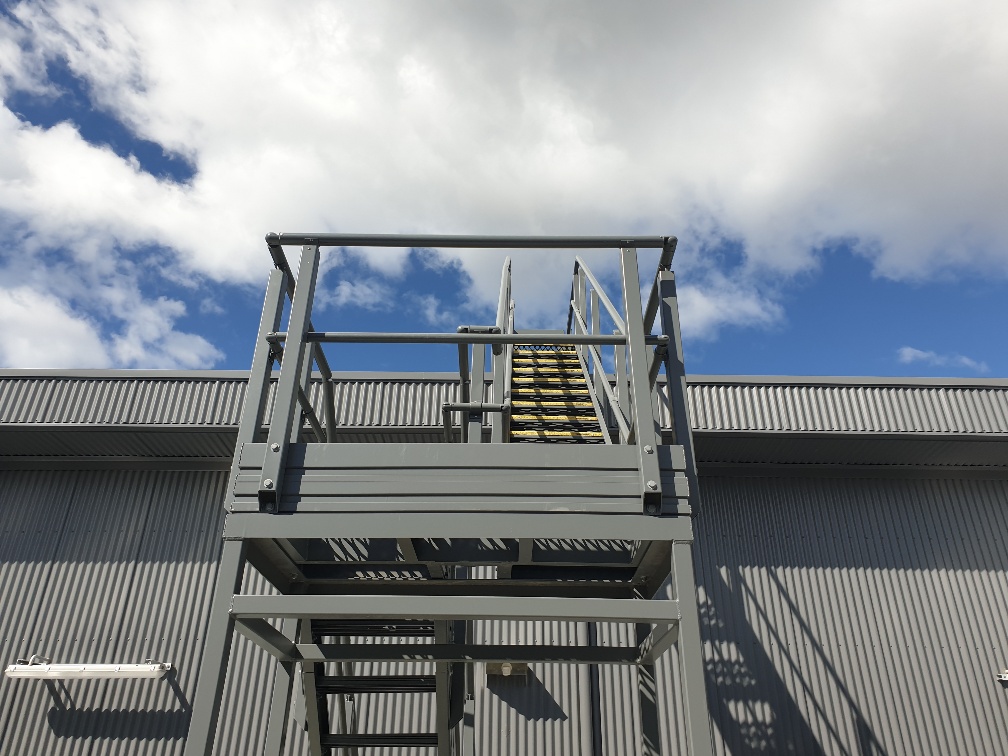 Aluminium Staircase at Australia Technology Park